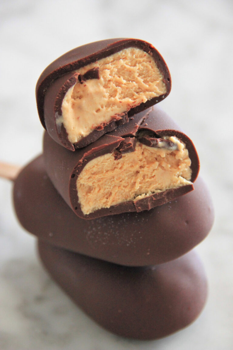 Magnums au caramel et chocolat noir