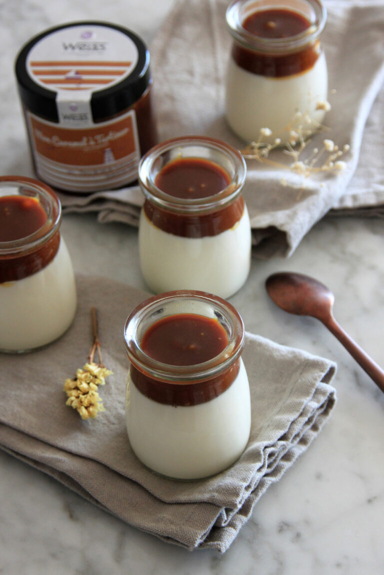 Pannacotta et caramel beurre salé