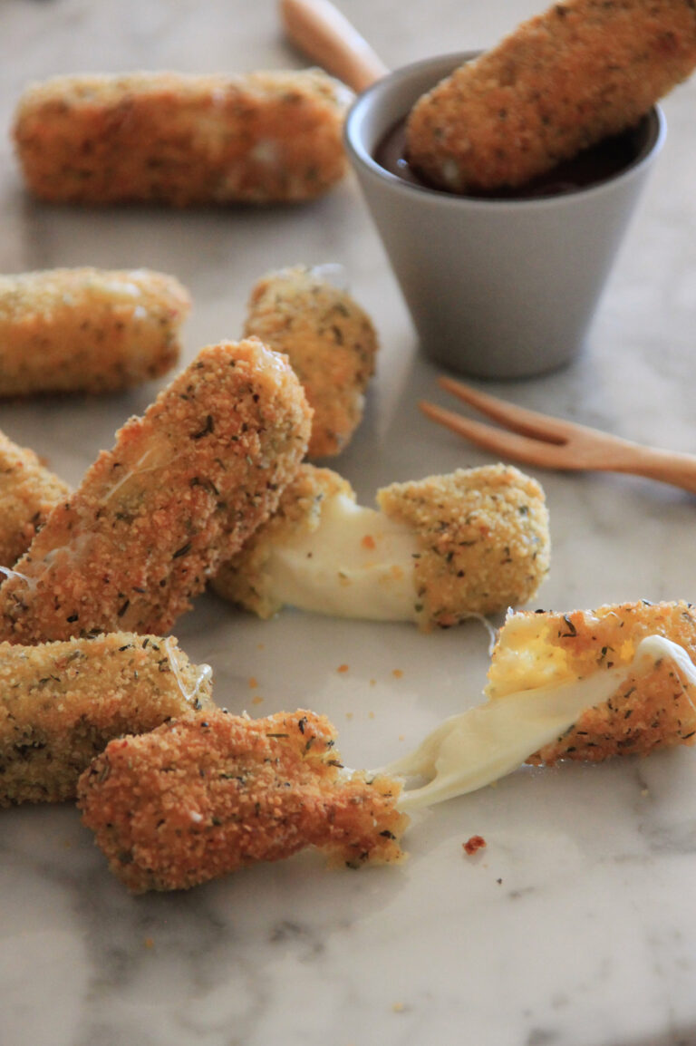 Sticks de mozzarella et herbes de Provence