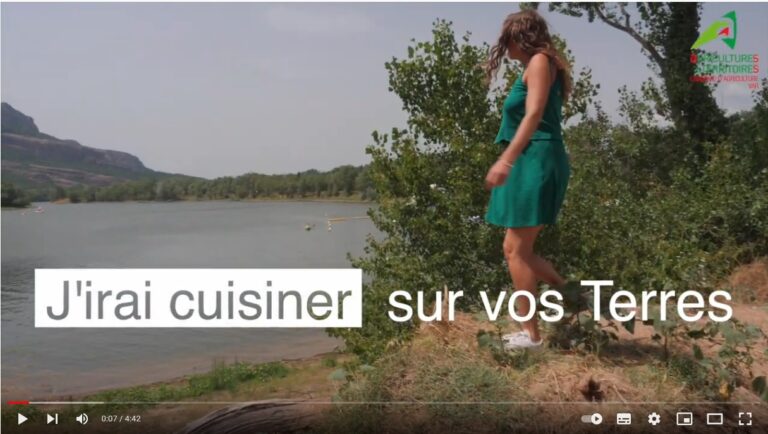 J’irai cuisiner sur vos terres à Roquebrune-sur-Argens avec Olivier Ciamous (pour la chambre d’agriculture du Var)